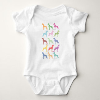 Fresh Great Dane Design Baby Bodysuit