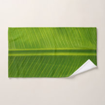 fresh green banana leaf pattern