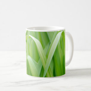 Fresh Green Plant Leaves  Coffee Mug