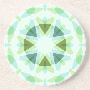 Fresh Green Pretty Blue Star Dopamine Decor Kitsch Coaster