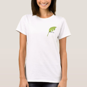 Fresh, Green Tropical Leaf T-Shirt