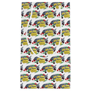 Fresh Grilled Fish Greek Mediterranean Seafood Small Gift Bag