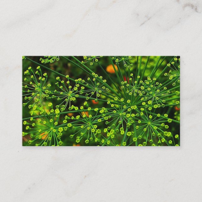 Fresh Herb Market Business Card (Front)