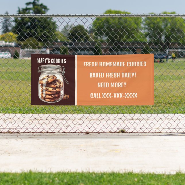 Fresh homemade cookies  add text vendors banner (Insitu)