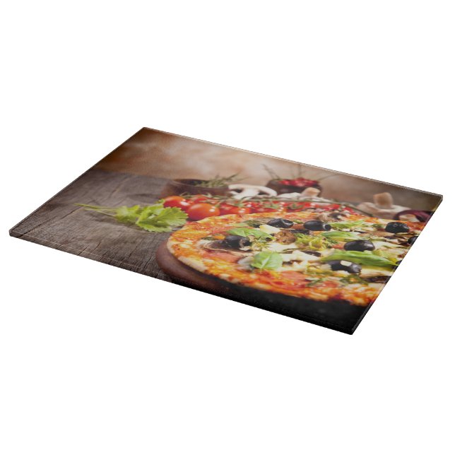 Fresh Italian pizza Cutting Board (Corner)
