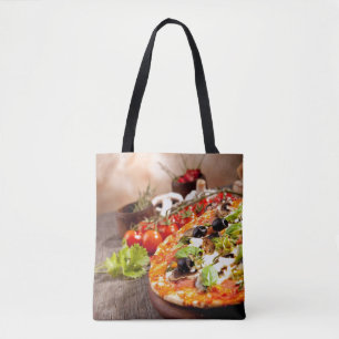 Fresh Italian pizza Tote Bag