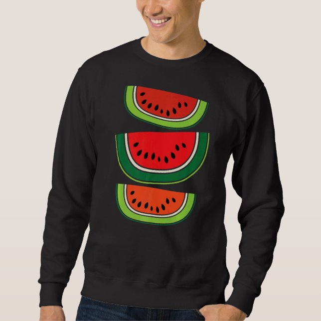 Fresh Juicy Watermelon Sweatshirt (Front)