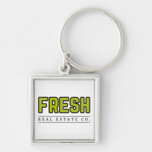 FRESH Keychain (Silver Frame)