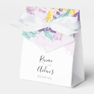Fresh lavender and lemon favour box