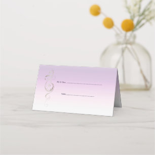 Fresh Lavender Wedding Place Card