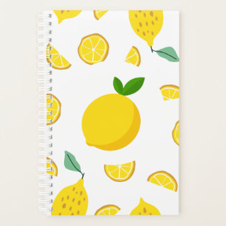 Fresh Lemon Notebook Planner