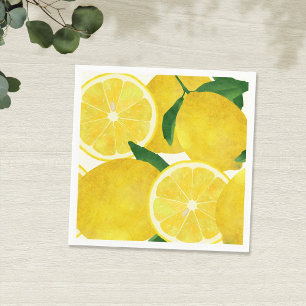 Fresh Lemon Paper Napkin