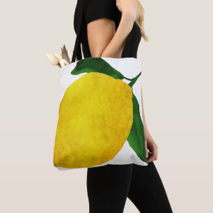 Fresh Lemon Shopping Tote Bag