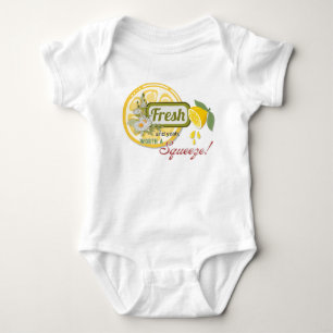 Fresh Lemon Squeeze Baby Bodysuit