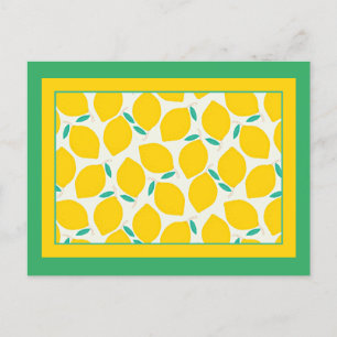 Fresh Lemons Postcard
