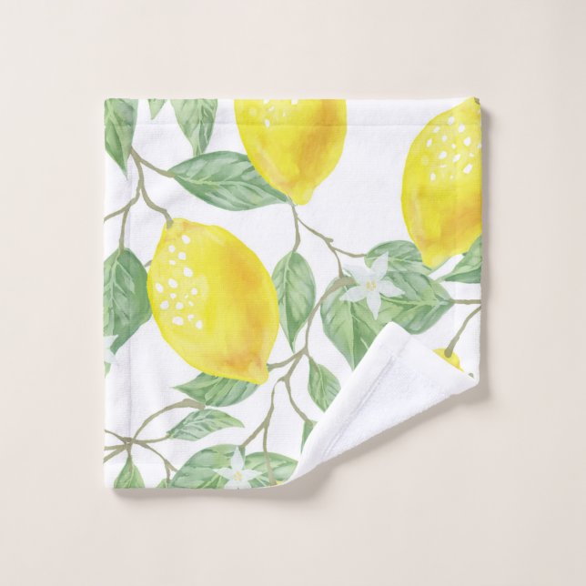 Fresh Lemons Wash Cloth (Wash Cloth)