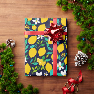 Fresh Lemons  Wrapping Paper