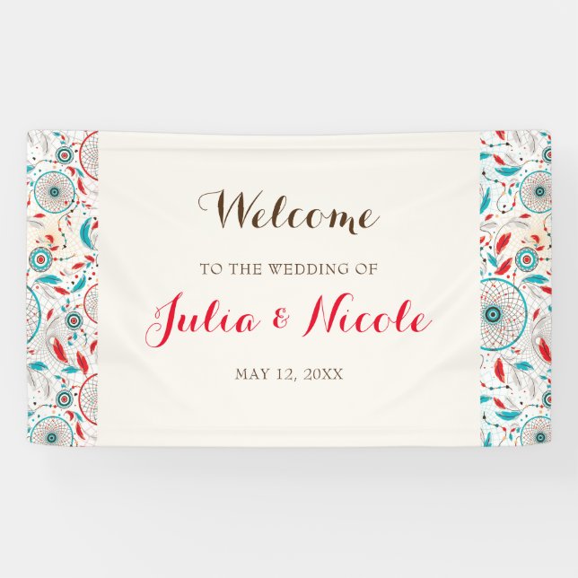 Fresh Lemony Love Citrus Foliage Bridal Shower Banner (Horizontal)