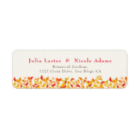 Fresh Lemony Love Citrus Foliage Wedding