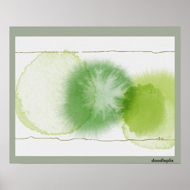 Fresh Lime Margaritas Poster (Front)