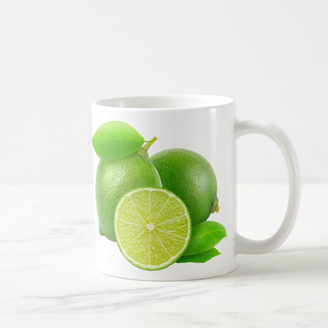 Fresh limes coffee mug (Right)