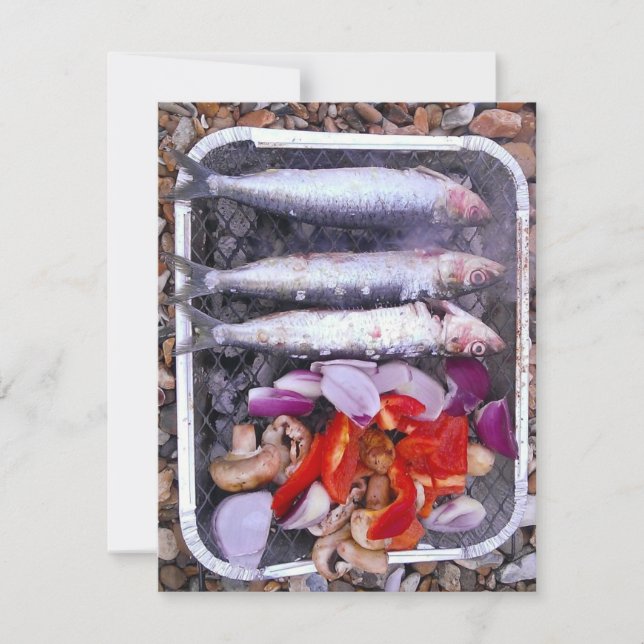 Fresh Mackerel Invitation (Front)