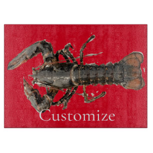 Fresh Maine Lobster Thunder_Cove Cutting Board