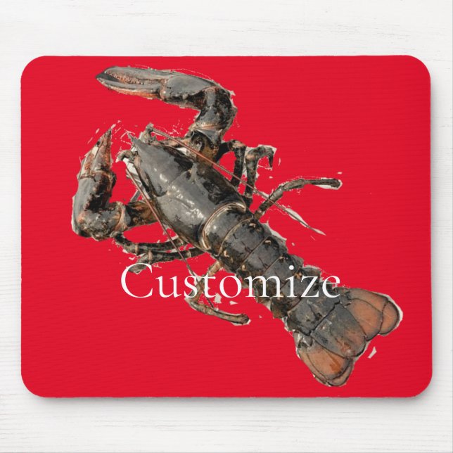 Fresh Maine Lobster Thunder_Cove Mouse Mat (Front)