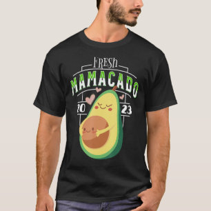 Fresh Mamacado 2023 Pregnancy Avo Pregnant Mum Av T-Shirt