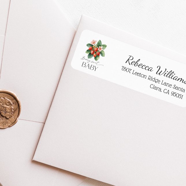 Fresh Market Strawberry Berry Sweet Baby Shower (Creator Uploaded)