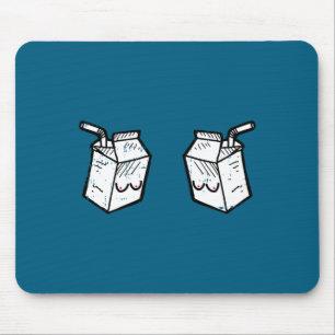 Fresh Milk Breastfeeding Funny Motherhood Design Mouse Mat
