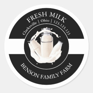 Fresh Milk Label