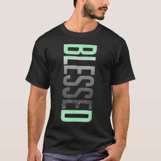 Fresh Mint Green Grey T-Shirt