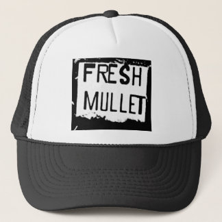 FRESH MULLET Logo Trucker Hat