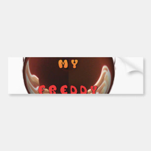 Fresh My Freddy Art Print Bumper Sticker