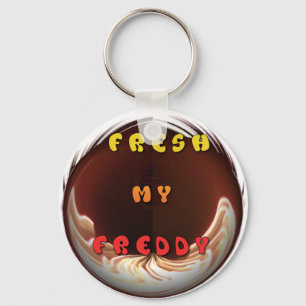 Fresh My Freddy Art Print Key Ring