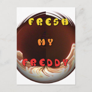 Fresh My Freddy Art Print Postcard