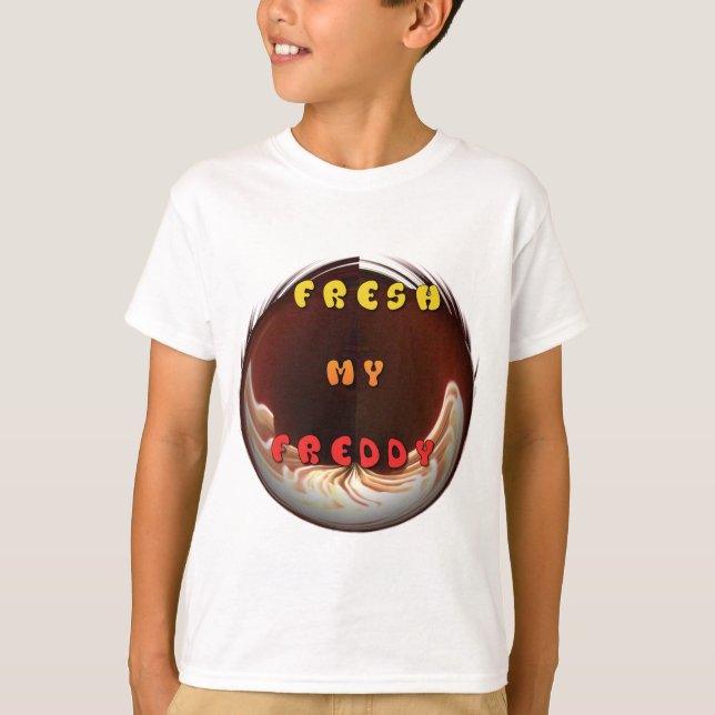 Fresh My Freddy Art Print T-Shirt (Front)