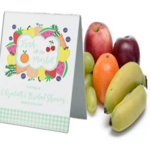 Fresh Off The Market Bridal Shower