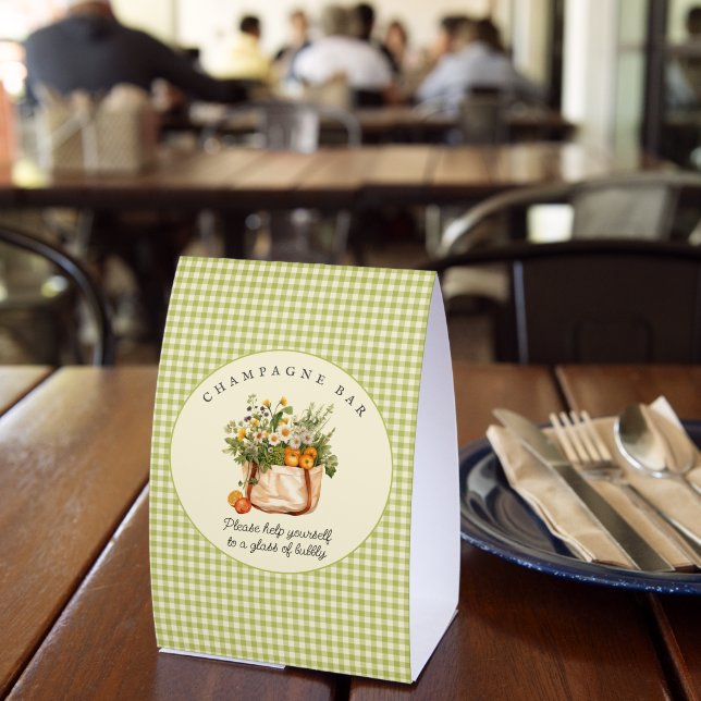 Fresh Off the Market Bridal Shower Champagne Bar  (Insitu(Restaurant))