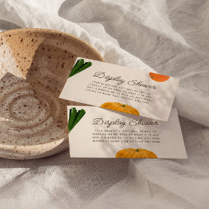 Fresh Off The Market Bridal Shower Enclosure Card