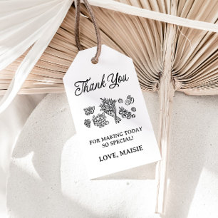 Fresh Off The Market Bridal Shower, Farmers Market Gift Tags