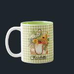 Fresh Off the Market Bridal Shower Gift Two-Tone Coffee Mug<br><div class="desc">Fresh Off the Market Bridal Shower Personalised Coffee Mug Gift</div>