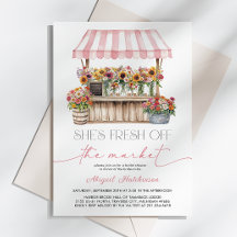 Fresh off the Market Bridal Shower