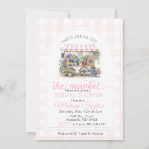 Fresh off the market bridal Shower Invitation