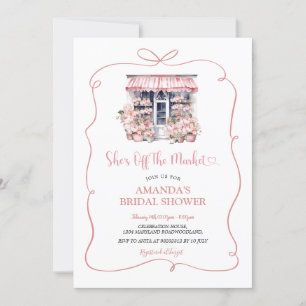 Fresh Off the Market Bridal Shower Invitation
