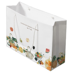 Fresh Off The Market Bridal Shower Large Gift Bag