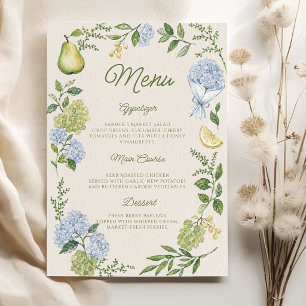 Fresh Off the Market Bridal Shower Menu