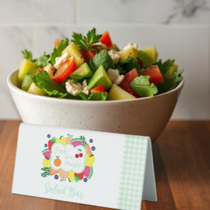 Fresh Off The Market Bridal Shower Salad Bar