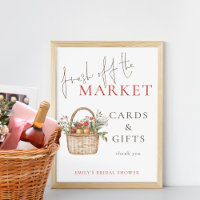 Fresh off the Market Cards Gifts Bridal Shower